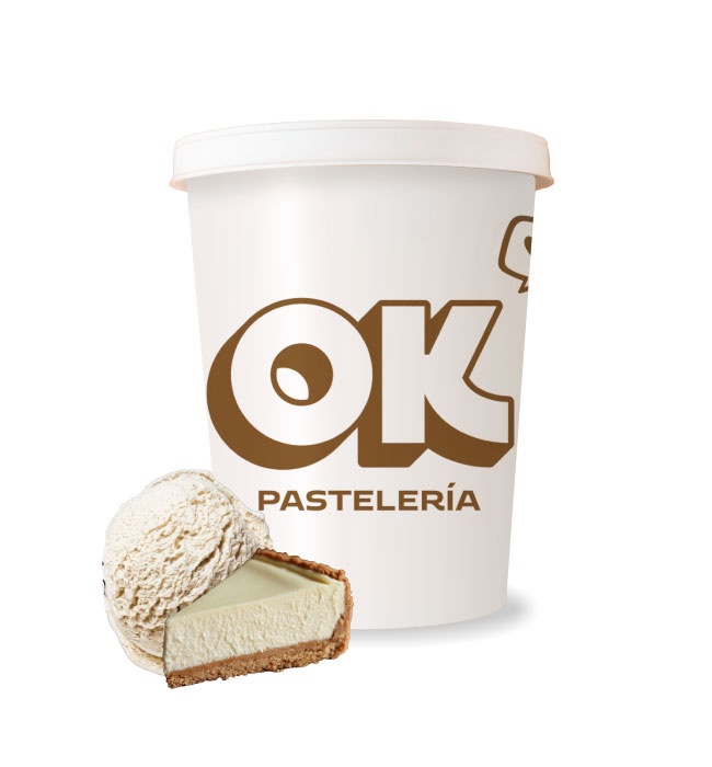 Helado italiano pay de queso