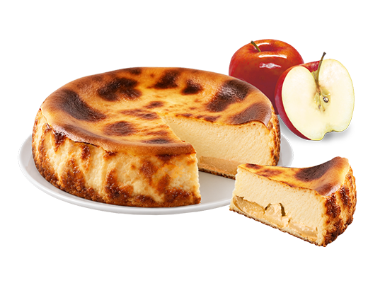 Tarta Vasca de manzana 